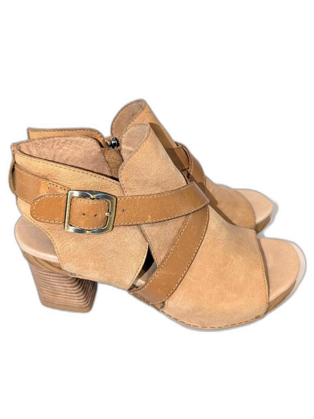 Dansko | Arlene Platform Sandal in Neutral Tan | Size EU 38 (US 7.5-8)